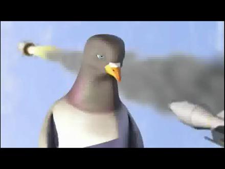 Savaş Başlatan Güvercin - Komik Animasyon