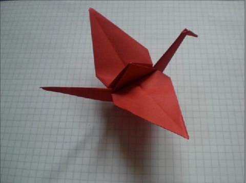 Kağıttan Turna Origami