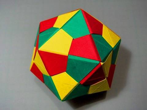 How to make an Origami Icosahedron