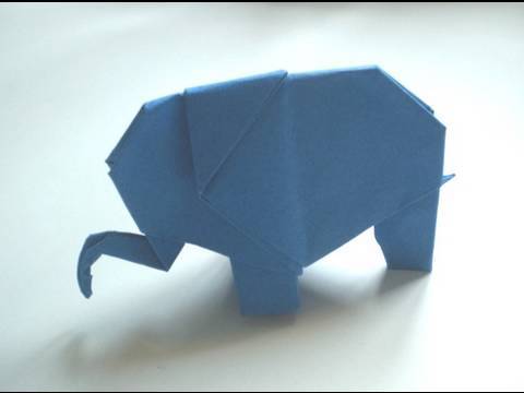 Kağıttan Fil Origami