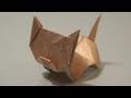Kağıttan Kedi origami cat