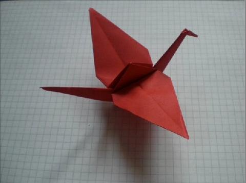 Kağıttan Turna Origami