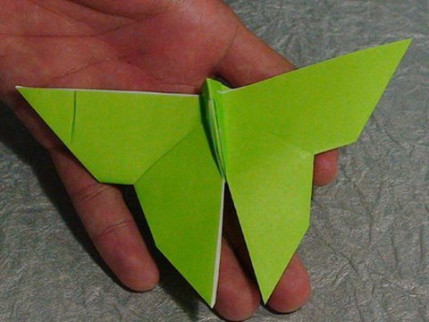 origami butterfly instructions